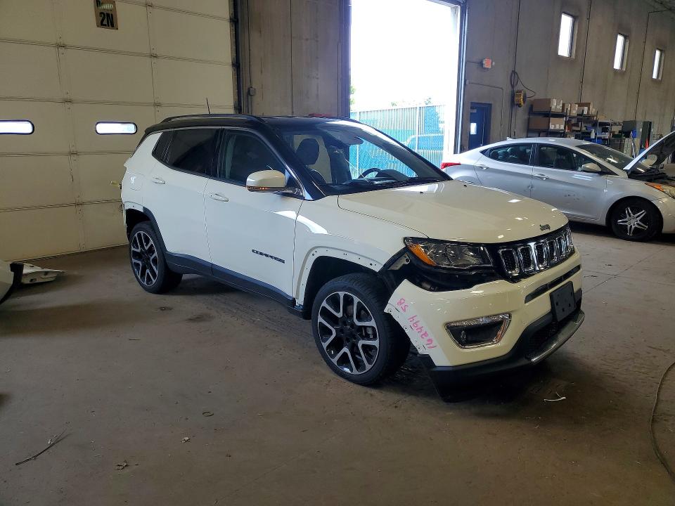 2018 Jeep Compass მანქანა იყიდება აუქციონზე, vin: 3C4NJDCB3JT169120, აუქციონის ნომერი: 61219256