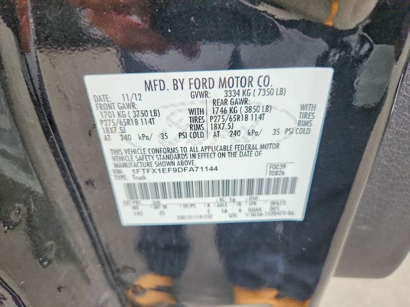 Aukcja sprzedaży 2013 Ford F150, vin: 1FTFX1EF9DFA71144, numer aukcji: 60236556
