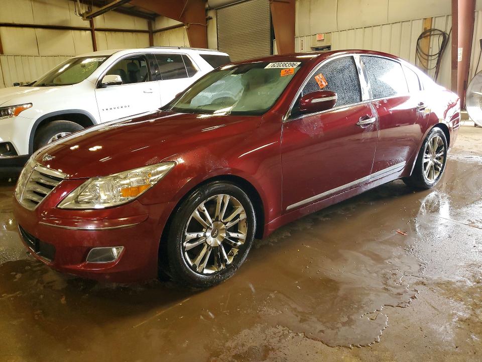 2011 Hyundai Genesis მანქანა იყიდება აუქციონზე, vin: KMHGC4DF7BU139786, აუქციონის ნომერი: 62038396