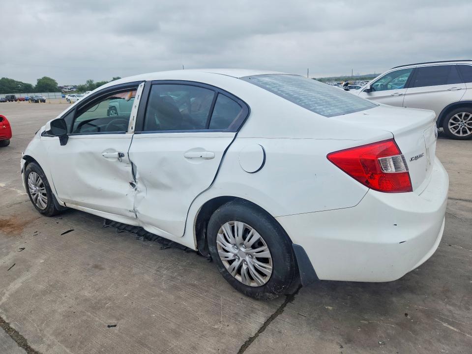 Aukcja sprzedaży 2012 Honda Civic, vin: 2HGFB2F57CH317018, numer aukcji: 61103766