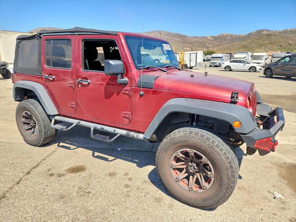 2012 Jeep Wrangler Unlimited მანქანა იყიდება აუქციონზე, vin: 1C4BJWDGXCL201195, აუქციონის ნომერი: 61355896