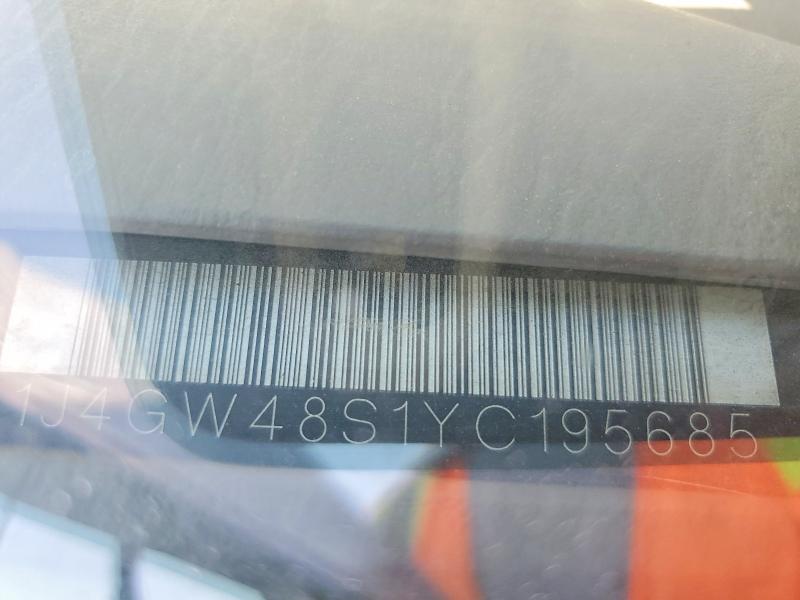 Aukcja sprzedaży 2000 Jeep Grand Cherokee, vin: 1J4GW48S1YC195685, numer aukcji: 61570286