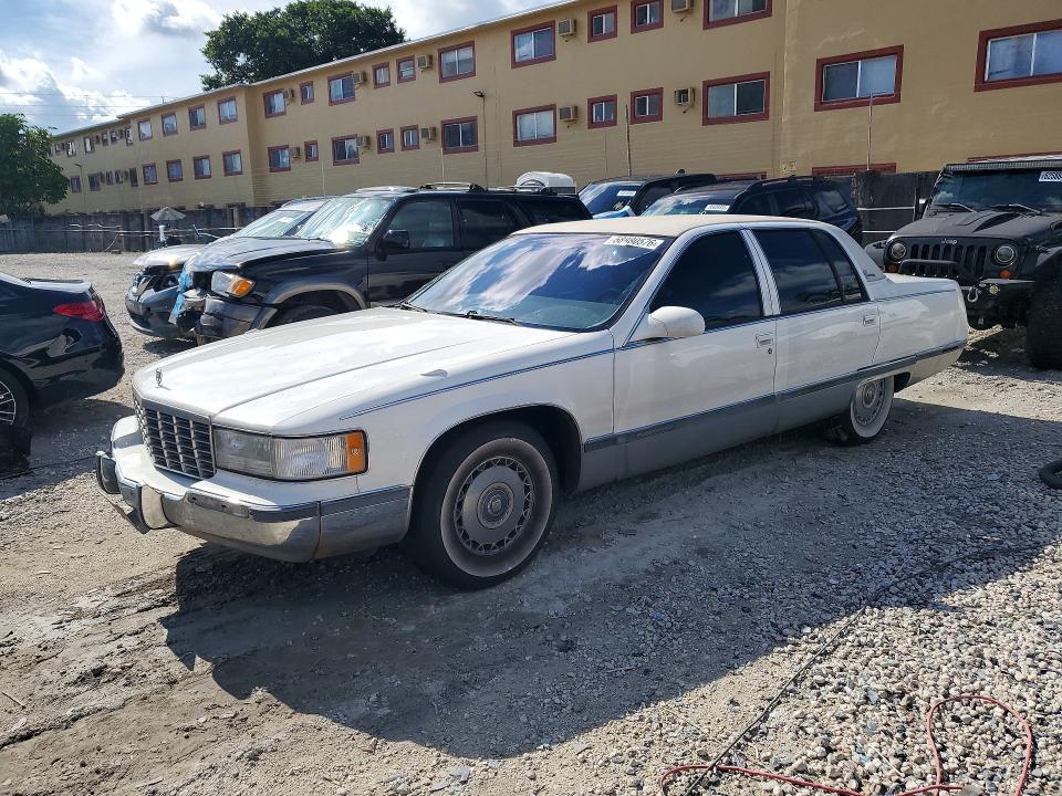 1996 Cadillac Fleetwood მანქანა იყიდება აუქციონზე, vin: 1G6DW52P4TR709475, აუქციონის ნომერი: 58880576