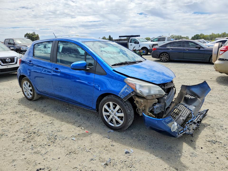 61947206 :رقم المزاد ، VNKKTUD35FA017995 vin ، 2015 Toyota Yaris مزاد بيع
