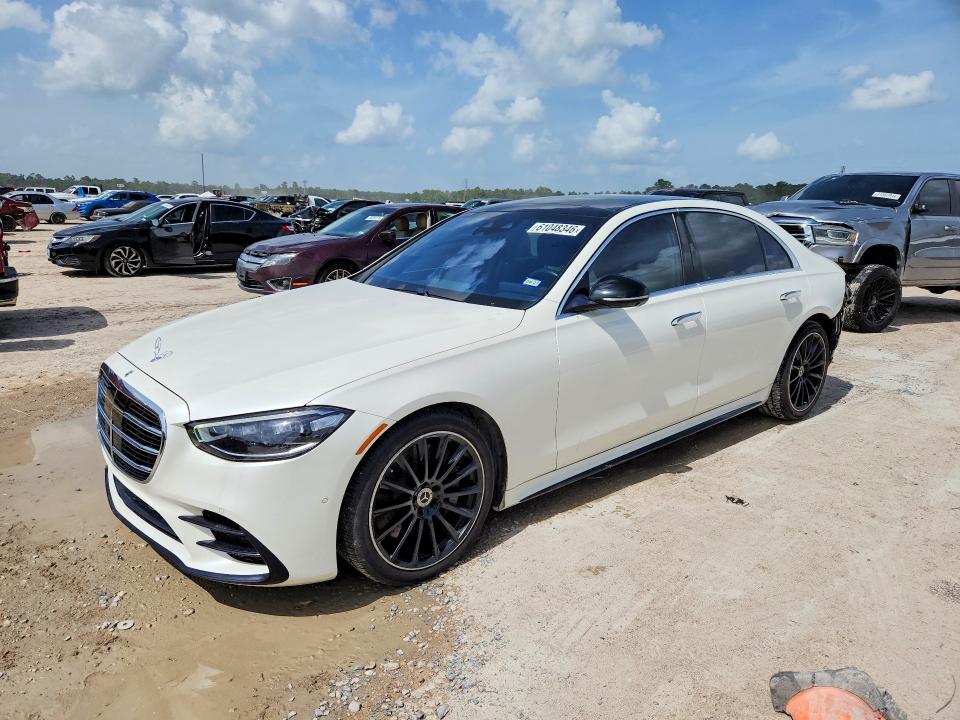 2022 Mercedes-benz S მანქანა იყიდება აუქციონზე, vin: W1K6G7GB1NA156478, აუქციონის ნომერი: 61048346