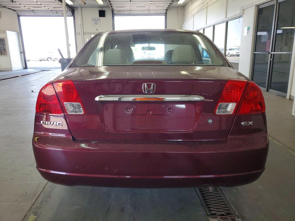 60872806 :رقم المزاد ، 2HGES26713H625024 vin ، 2003 Honda Civic مزاد بيع