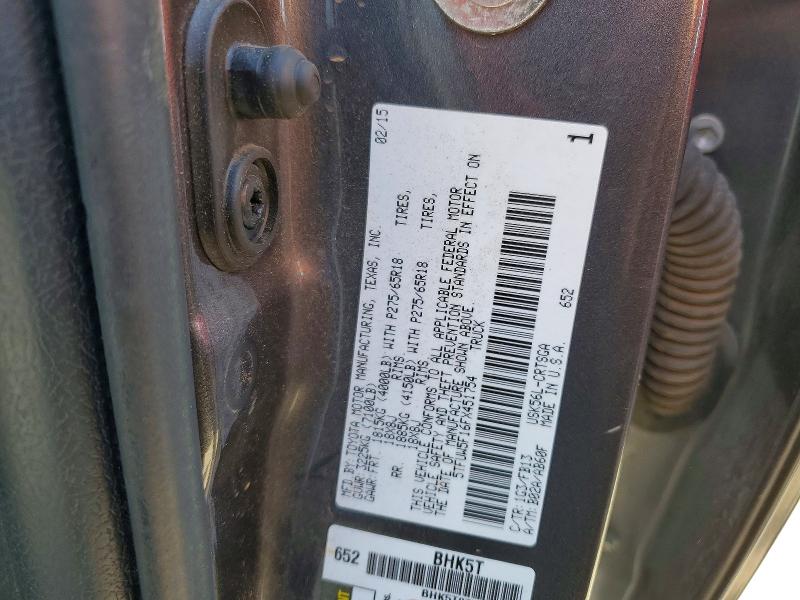 Продаж на аукціоні авто 2015 Toyota Tundra, vin: 5TFUW5F16FX451754, номер лоту: 62687836