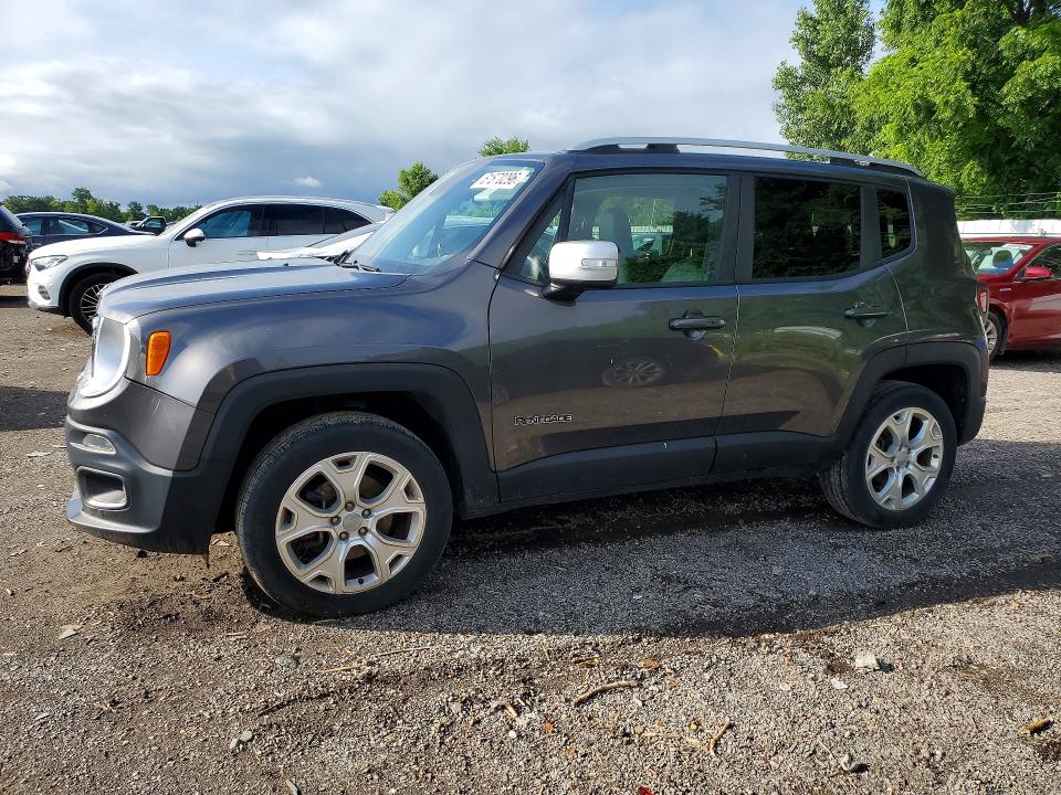 61870296 :رقم المزاد ، ZACCJBDB7HPF47984 vin ، 2017 Jeep Renegade مزاد بيع