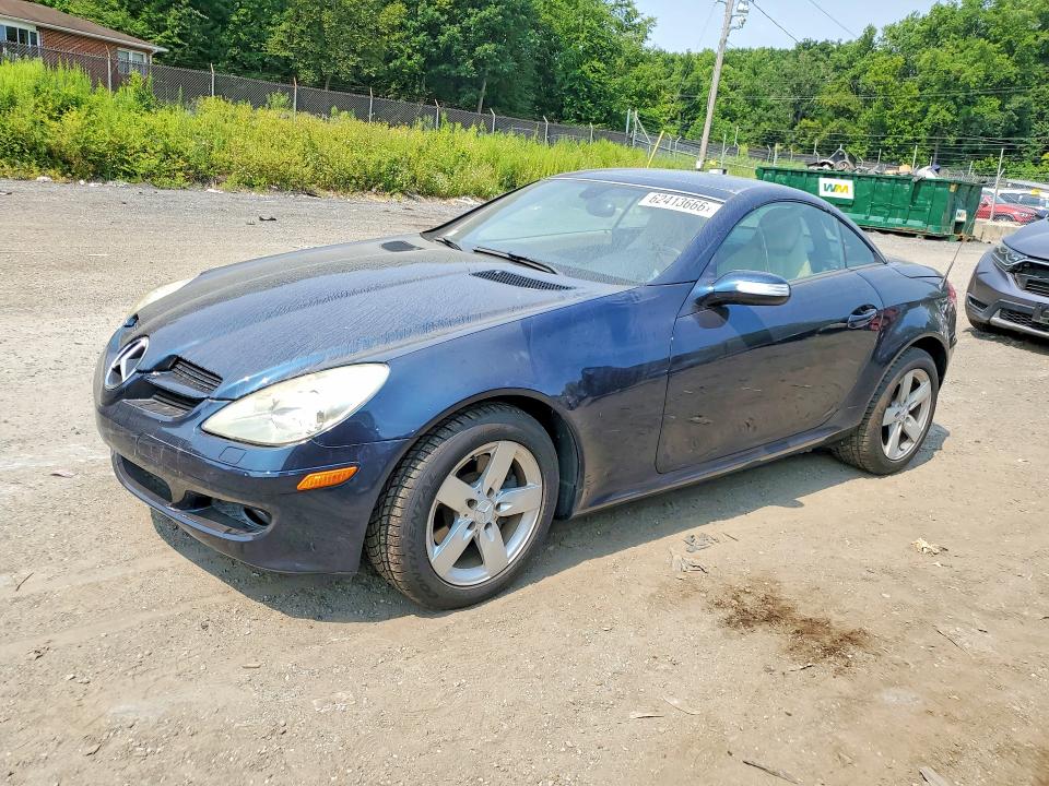 62413666 :رقم المزاد ، WDBWK54F97F160299 vin ، 2007 Mercedes-benz Slk مزاد بيع