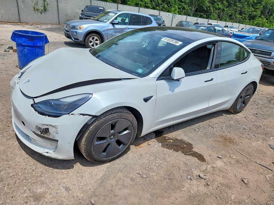 Aukcja sprzedaży 2021 Tesla Model 3, vin: 5YJ3E1EB5MF906652, numer aukcji: 61028706