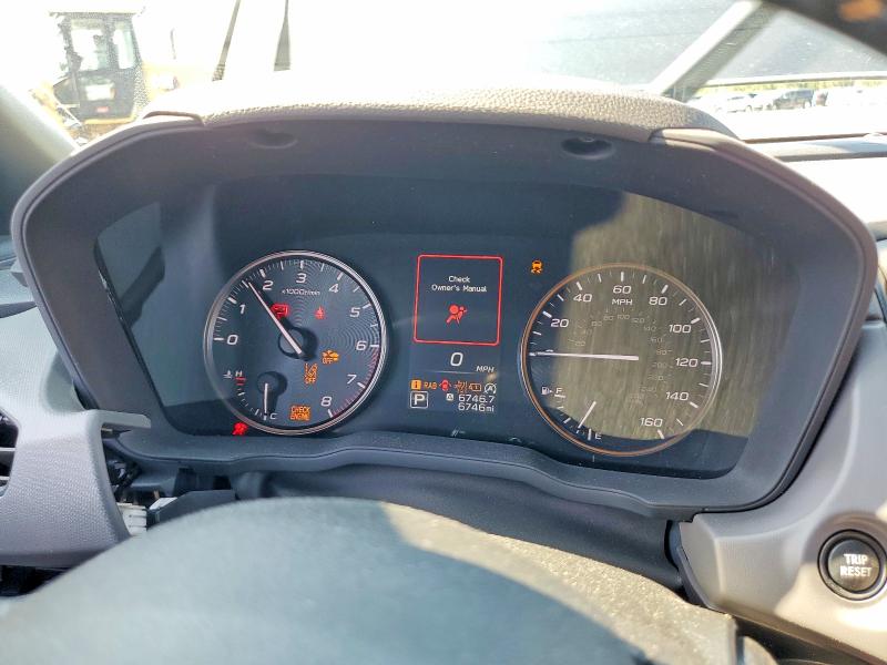 61282986 :رقم المزاد ، 4S4GUHT66S3772694 vin ، 2025 Subaru Crosstrek مزاد بيع