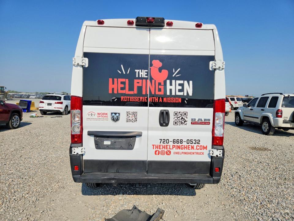 Продажа на аукционе авто 2021 Ram Promaster 2500, vin: 3C6LRVDG5ME508170, номер лота: 58992086
