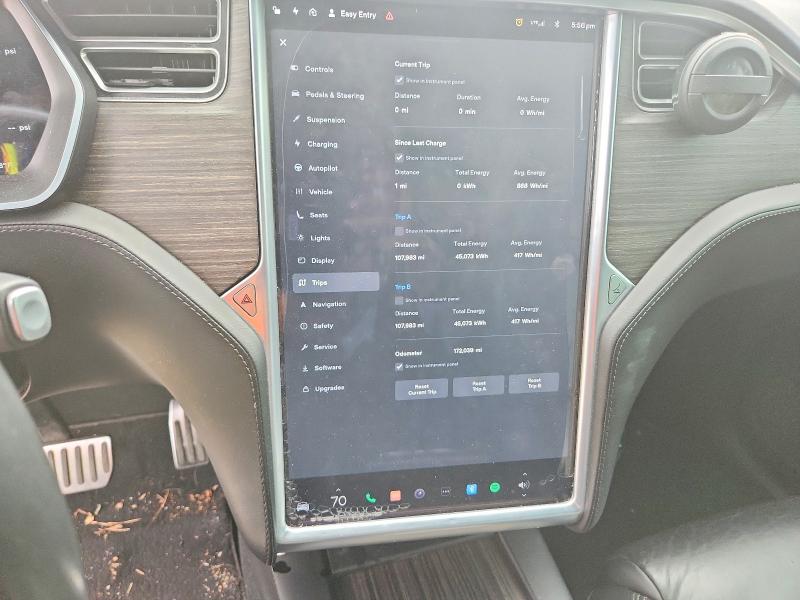 61060596 :رقم المزاد ، 5YJXCAE28GF002368 vin ، 2016 Tesla Model X مزاد بيع