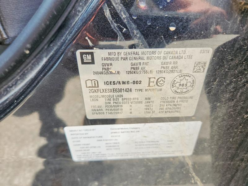Продаж на аукціоні авто 2014 Gmc Terrain, vin: 2GKFLXE3XE6301424, номер лоту: 59685286