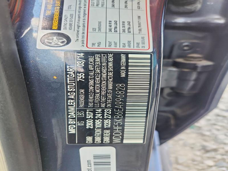 Aukcja sprzedaży 2014 Mercedes-benz E, vin: WDDHF5KB6EA996828, numer aukcji: 62748616