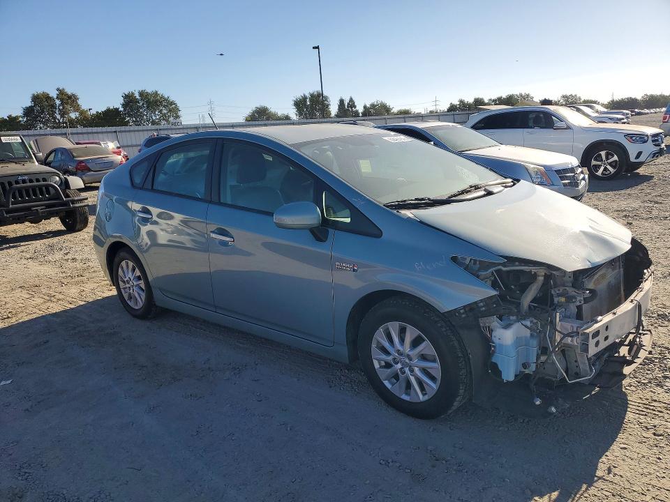 Продажа на аукционе авто 2012 Toyota Prius Plug-in Hybrid, vin: JTDKN3DP5C3009976, номер лота: 62437946