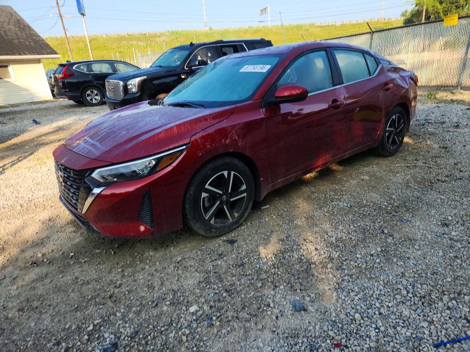 61756196 :رقم المزاد ، 3N1AB8CV8SY338584 vin ، 2025 Nissan Sentra مزاد بيع