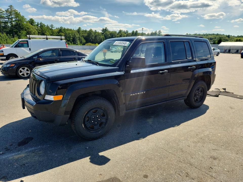 2016 Jeep Patriot მანქანა იყიდება აუქციონზე, vin: 1C4NJRBB1GD595577, აუქციონის ნომერი: 61950546