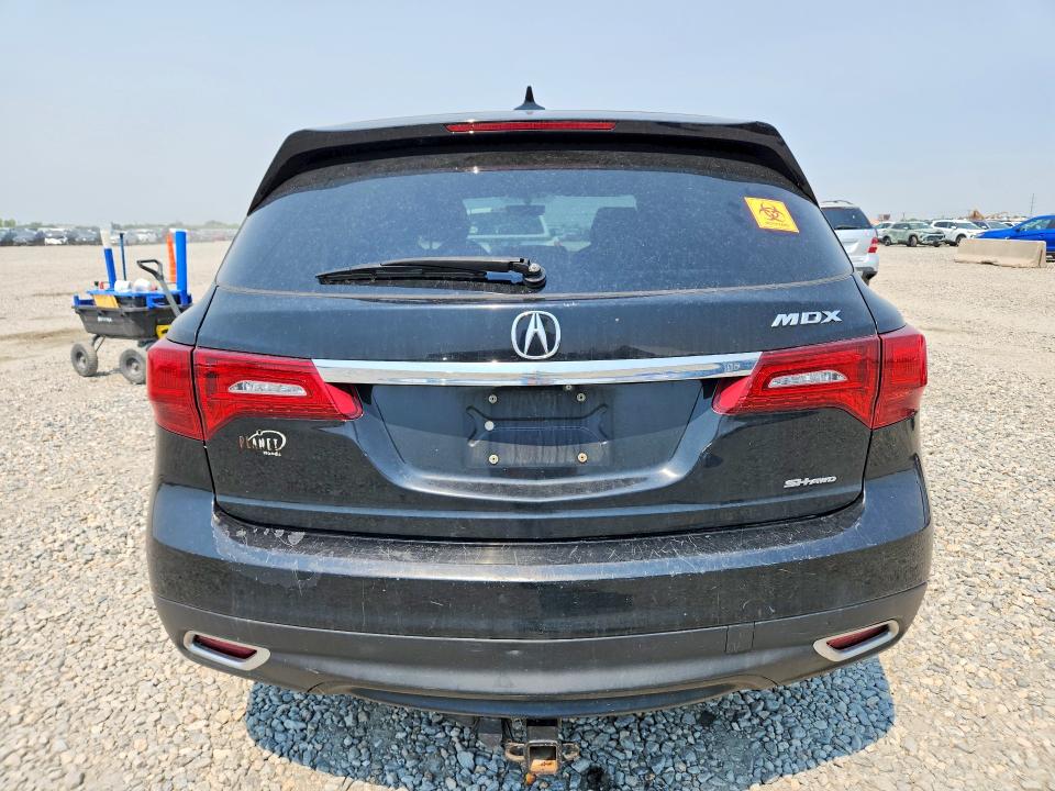 59605406 :رقم المزاد ، 5FRYD4H27GB034015 vin ، 2016 Acura Mdx مزاد بيع