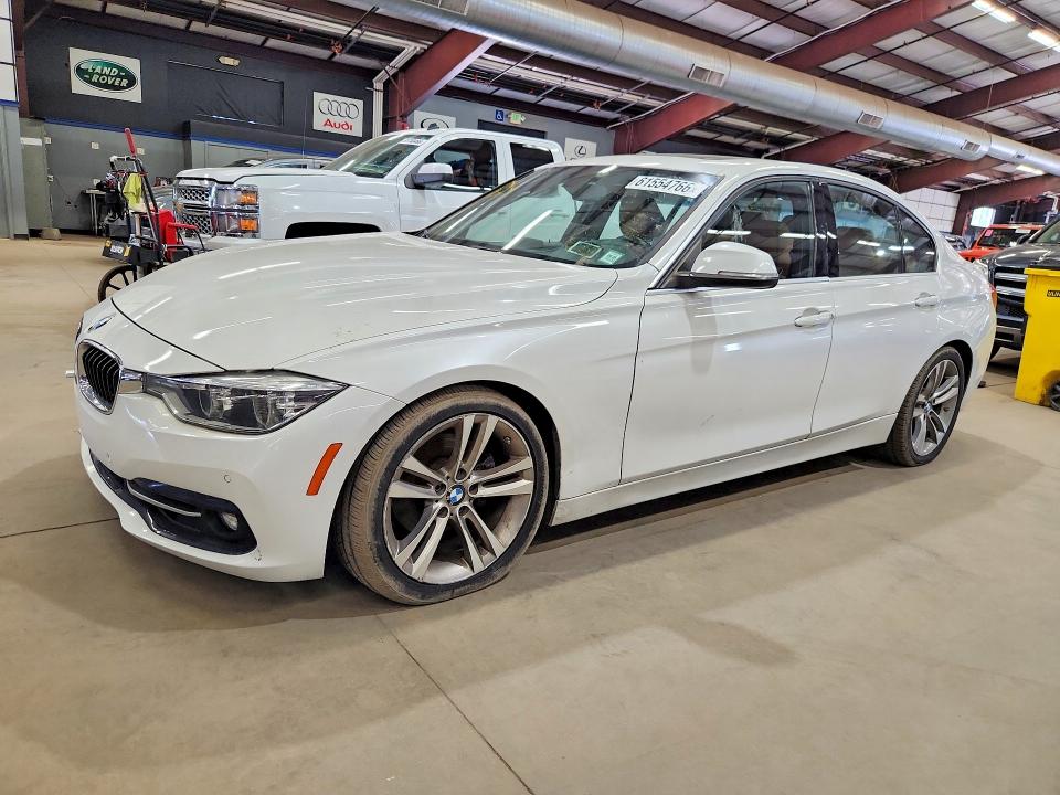 2017 Bmw 330 მანქანა იყიდება აუქციონზე, vin: WBA8B9G37HNU56381, აუქციონის ნომერი: 61554766