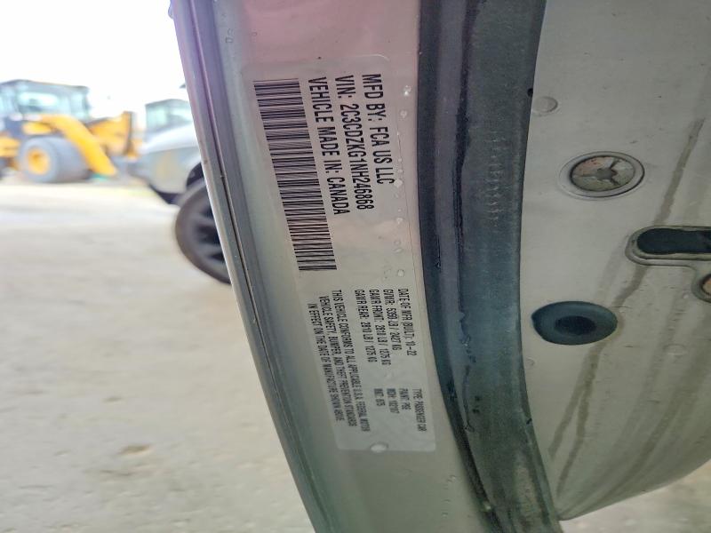 59945016 :رقم المزاد ، 2C3CDZKG1NH246868 vin ، 2022 Dodge Challenger مزاد بيع