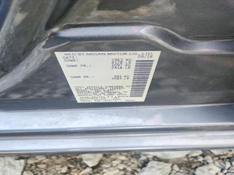 Продажа на аукционе авто 2019 Nissan Altima, vin: 1N4BL4BV1KC111809, номер лота: 61679056