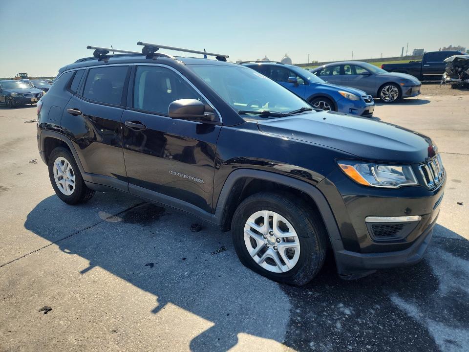 Продаж на аукціоні авто 2021 Jeep Compass, vin: 3C4NJCAB0MT570917, номер лоту: 59874496