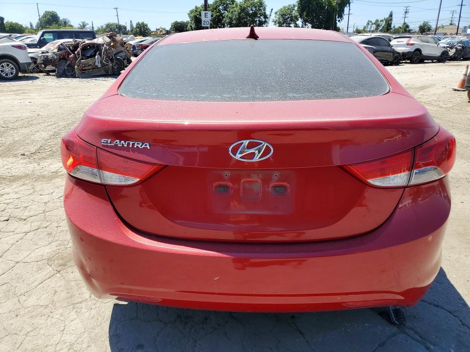 2013 Hyundai Elantra Gl მანქანა იყიდება აუქციონზე, vin: KMHDH4AE2DU947692, აუქციონის ნომერი: 85455195