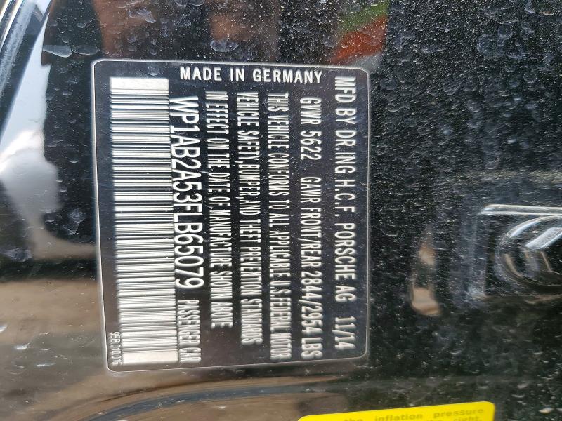 61408196 :رقم المزاد ، WP1AB2A53FLB65079 vin ، 2015 Porsche Macan مزاد بيع