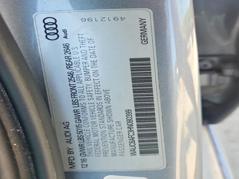 Aukcja sprzedaży 2017 Audi A6, vin: WAUC8AFC3HN080399, numer aukcji: 62071126