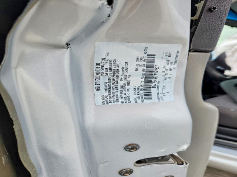 61404996 :رقم المزاد ، 1FAFP34N97W179827 vin ، 2007 Ford Focus مزاد بيع