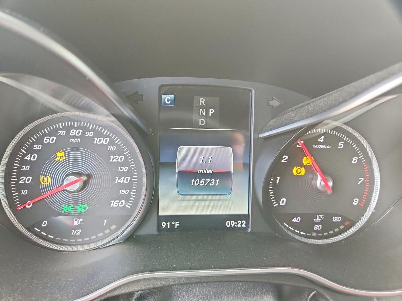 60132266 :رقم المزاد ، WDDWK4JB6HF518379 vin ، 2017 Mercedes-benz C مزاد بيع