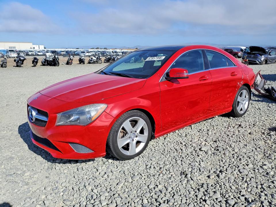 2015 Mercedes-benz Cla მანქანა იყიდება აუქციონზე, vin: WDDSJ4EB7FN197595, აუქციონის ნომერი: 62857996