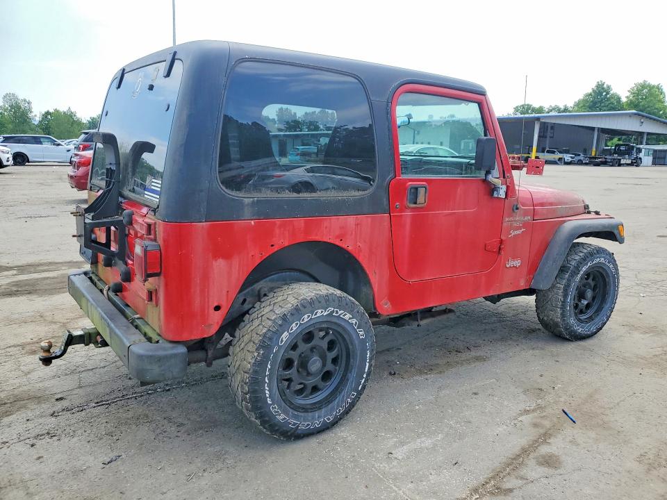 60930816 :رقم المزاد ، 1J4FA49S41P327328 vin ، 2001 Jeep Wrangler مزاد بيع