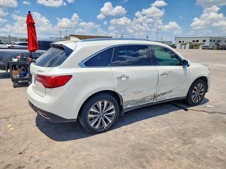 59792026 :رقم المزاد ، 5FRYD3H49GB012447 vin ، 2016 Acura Mdx مزاد بيع