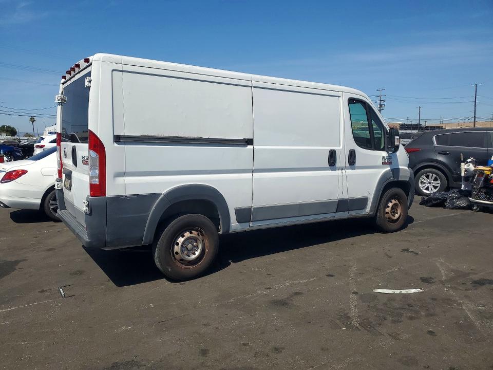 62115126 :رقم المزاد ، 3C6TRVAGXGE105438 vin ، 2016 Ram Promaster 1500 مزاد بيع