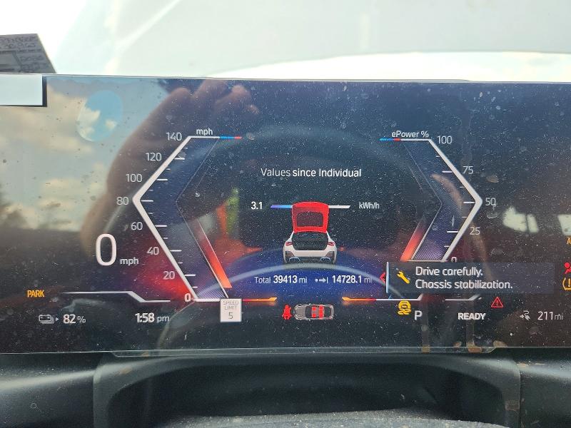 63597086 :رقم المزاد ، WBY73AW07PFN82025 vin ، 2023 Bmw I4 مزاد بيع