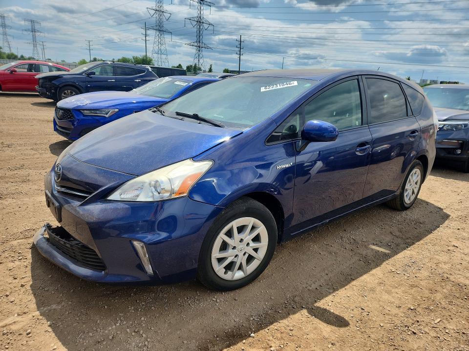 Продаж на аукціоні авто 2012 Toyota Prius V, vin: JTDZN3EU0C3179097, номер лоту: 62231046