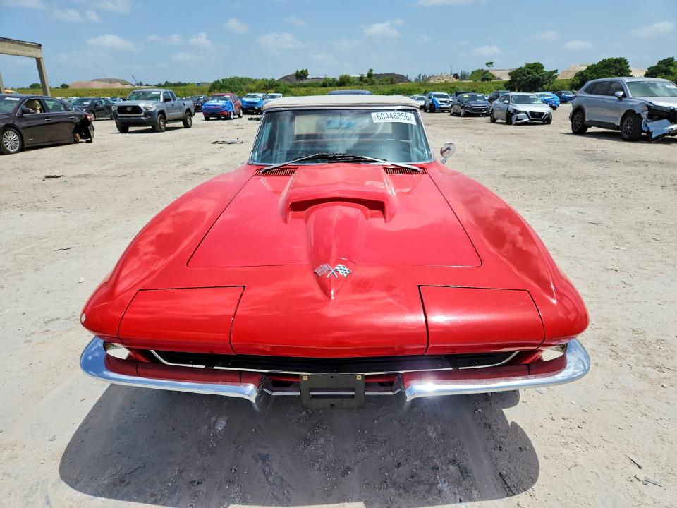 1965 Chevrolet Corvette მანქანა იყიდება აუქციონზე, vin: 194675S122966, აუქციონის ნომერი: 60446356