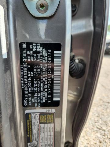 Продажа на аукционе авто 2017 Kia Sorento, vin: 5XYPG4A32HG209126, номер лота: 59993196