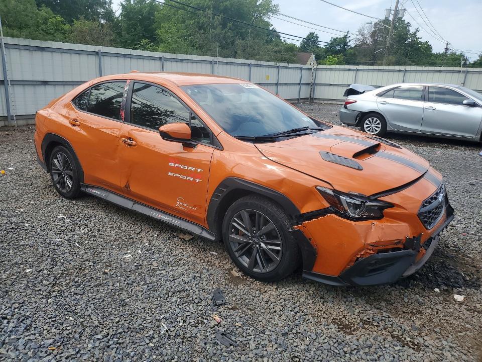 2022 Subaru Wrx მანქანა იყიდება აუქციონზე, vin: JF1VBAB60N8032324, აუქციონის ნომერი: 60947336