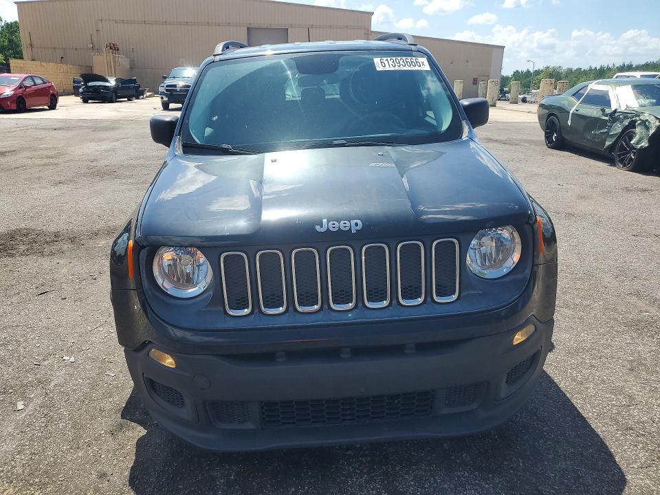 2017 Jeep Renegade მანქანა იყიდება აუქციონზე, vin: ZACCJAAB5HPF42717, აუქციონის ნომერი: 61393666
