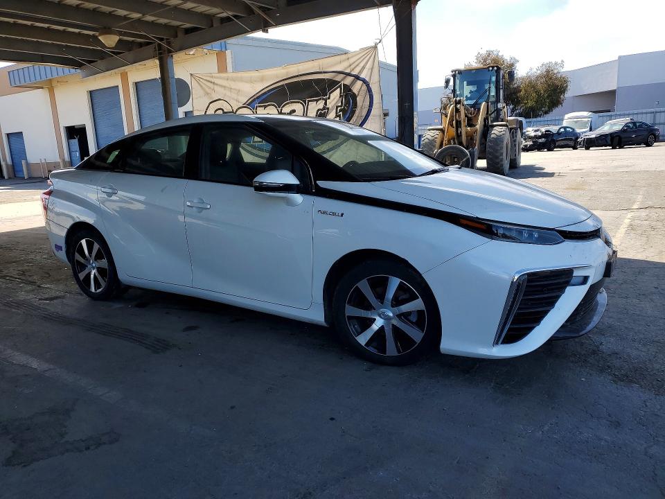 2019 Toyota Mirai მანქანა იყიდება აუქციონზე, vin: JTDBVRBD1KA005624, აუქციონის ნომერი: 61367926