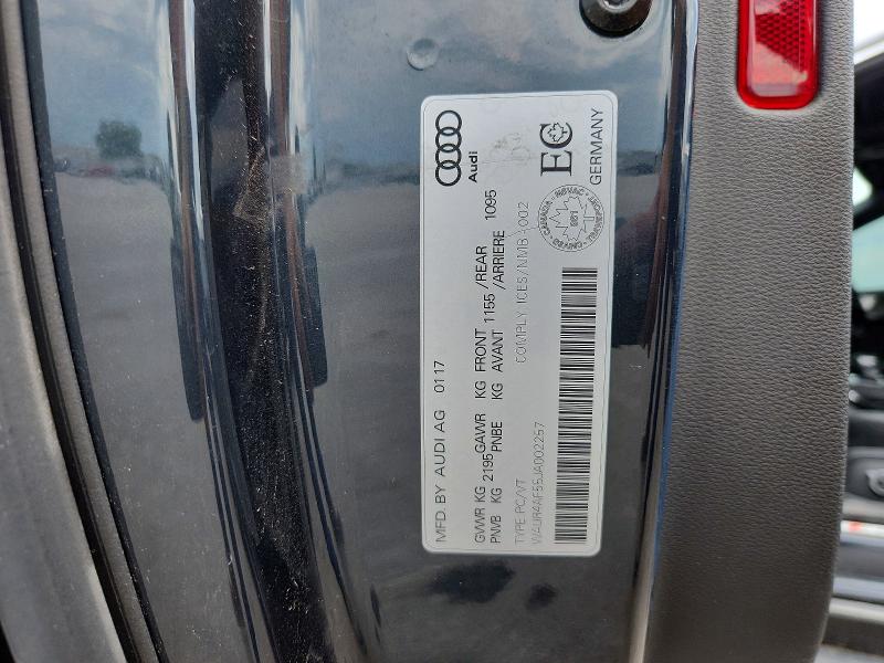 Aukcja sprzedaży 2018 Audi S5, vin: WAUR4AF55JA002257, numer aukcji: 62780266
