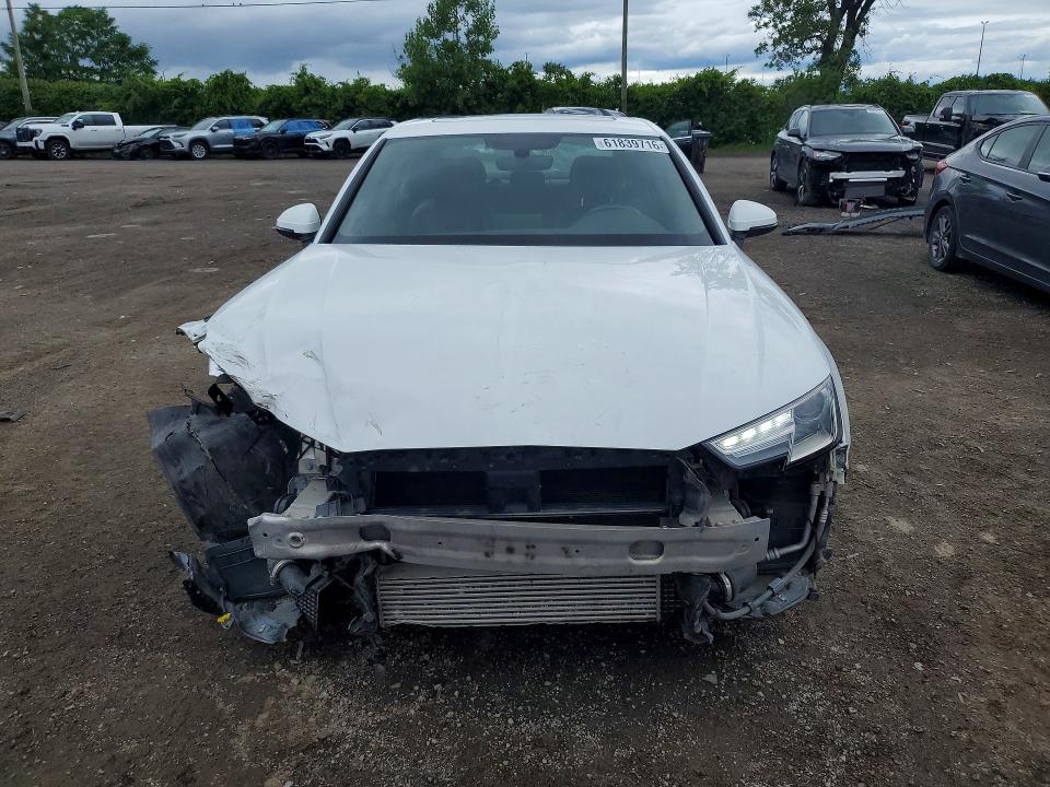 2019 Audi A4 მანქანა იყიდება აუქციონზე, vin: WAUANAF44KN010118, აუქციონის ნომერი: 61839716