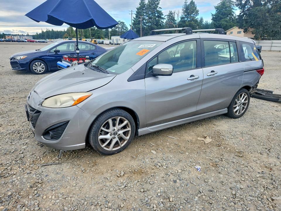 2013 Mazda 5 მანქანა იყიდება აუქციონზე, vin: JM1CW2DL1D0148174, აუქციონის ნომერი: 62633516