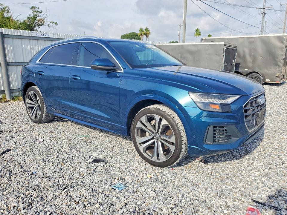 2019 Audi Q8 მანქანა იყიდება აუქციონზე, vin: WA1CVAF11KD034605, აუქციონის ნომერი: 62027946