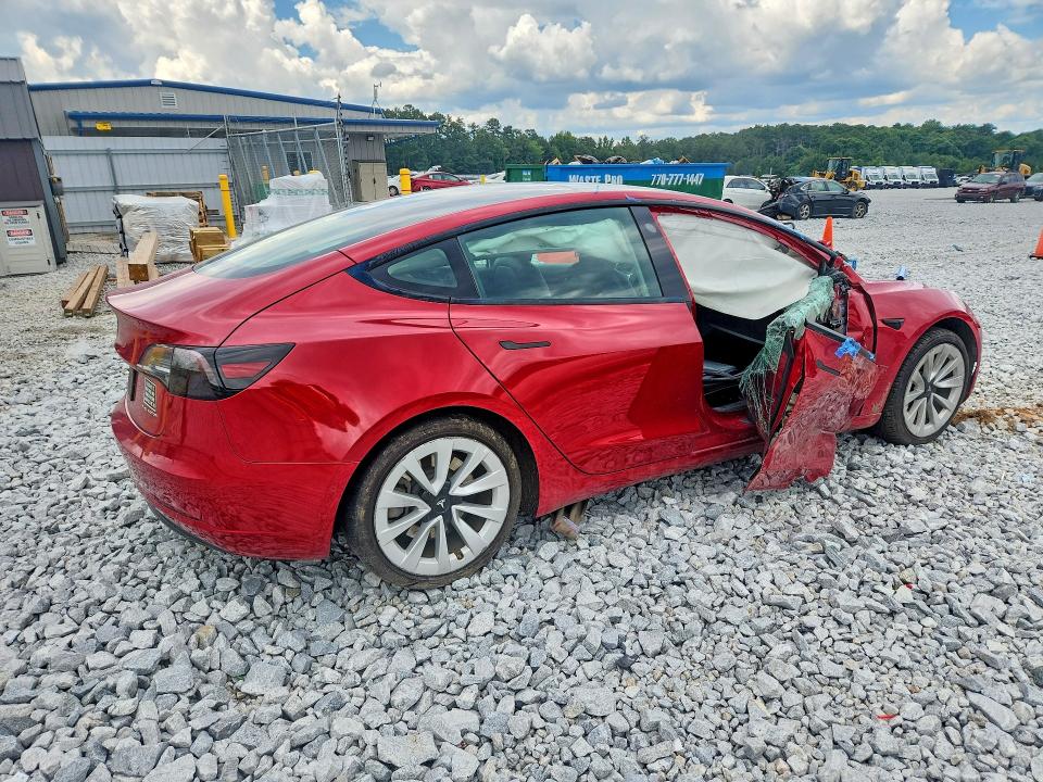 Aukcja sprzedaży 2022 Tesla Model 3, vin: 5YJ3E1EB2NF192464, numer aukcji: 61108416