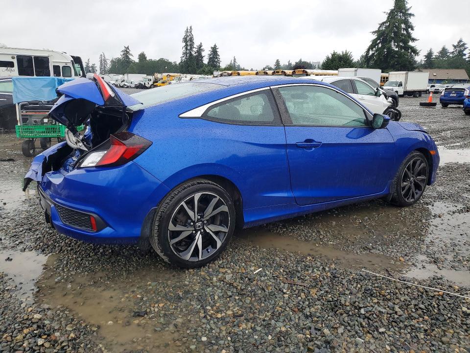 60644726 :رقم المزاد ، 2HGFC4B87KH306754 vin ، 2019 Honda Civic مزاد بيع