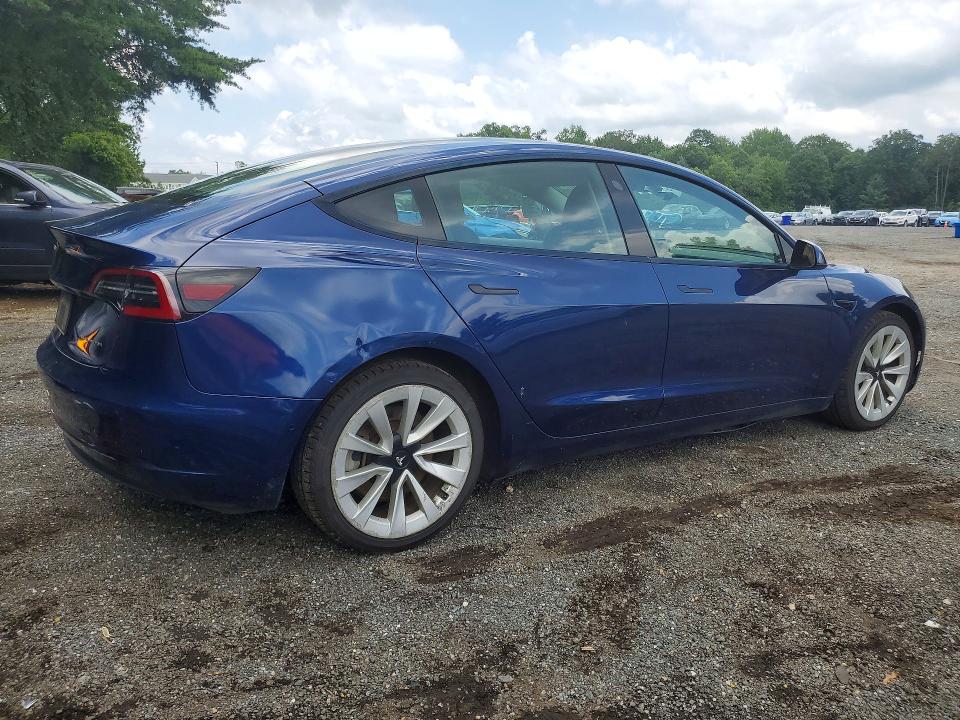Aukcja sprzedaży 2022 Tesla Model 3, vin: 5YJ3E1EB3NF289754, numer aukcji: 59821146